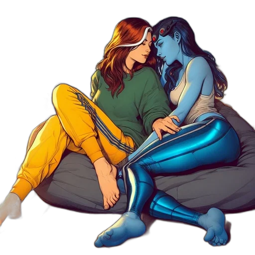 comic book art, concept art, fantasy art, pixel art transparent PNG cut-out