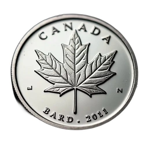 canada, silver, maple, leaf transparent PNG cut-out