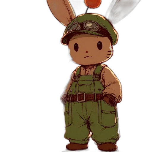 staff, weapon, hat, concept art transparent PNG cut-out
