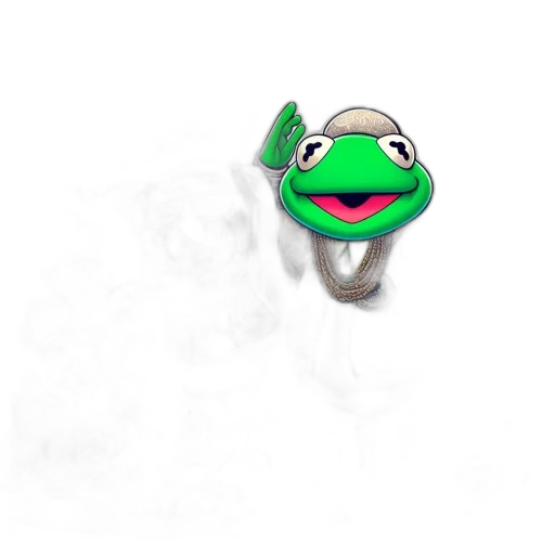 dragon, creature, mask, staff transparent PNG cut-out