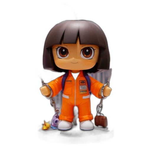 jacket, staff, concept art, 3d render transparent PNG cut-out