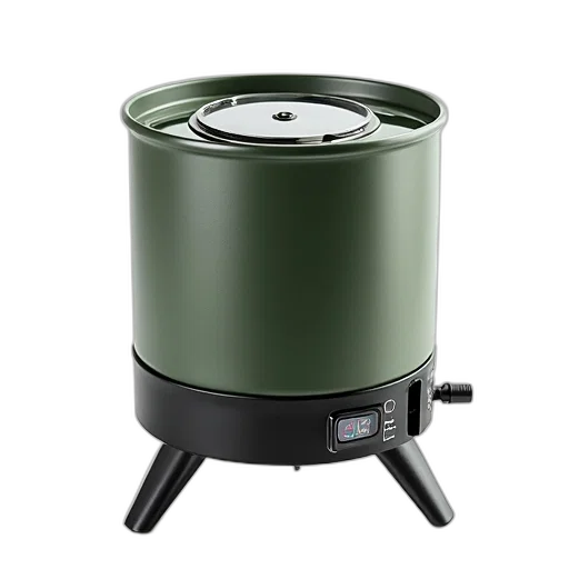 modern, compact, camping, stove transparent PNG cut-out