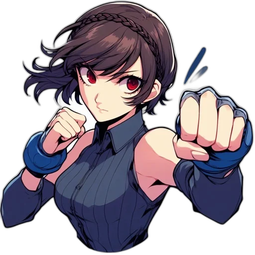 weapon, staff, jacket, face transparent PNG cut-out