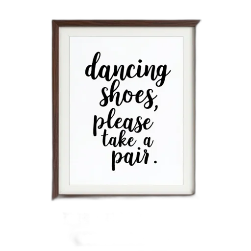 shoes, framed, picture, black transparent PNG cut-out