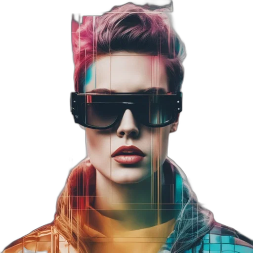 face, jacket, robot, mask transparent PNG cut-out