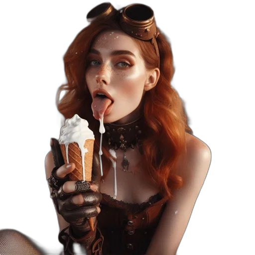face, food, photorealistic, concept art transparent PNG cut-out