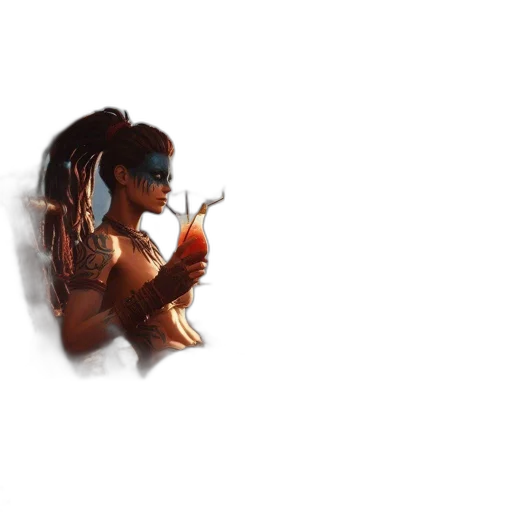 jewelry, staff, mask, weapon transparent PNG cut-out