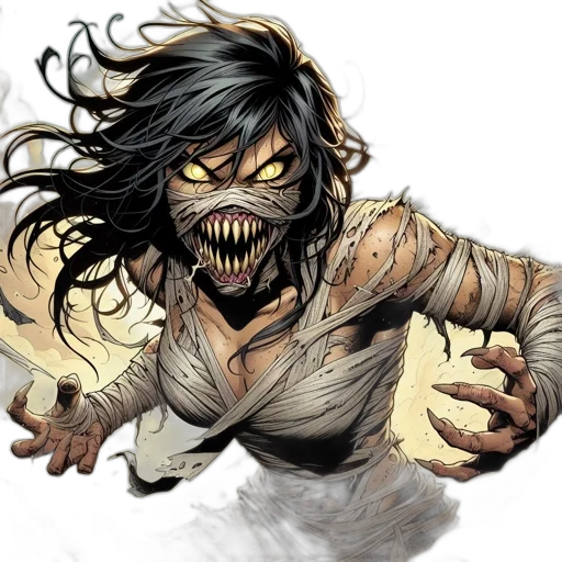mask, creature, comic book art, concept art transparent PNG cut-out