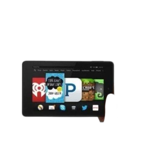 kindle, fire, hd6, tutorial transparent PNG cut-out