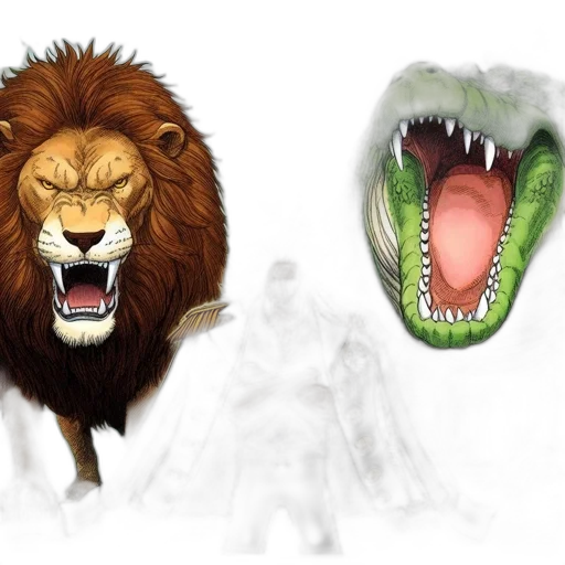 concept art, fantasy art, photorealistic, 3d render transparent PNG cut-out