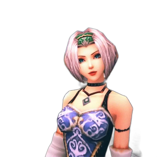 staff, dress, face, pixel art transparent PNG cut-out