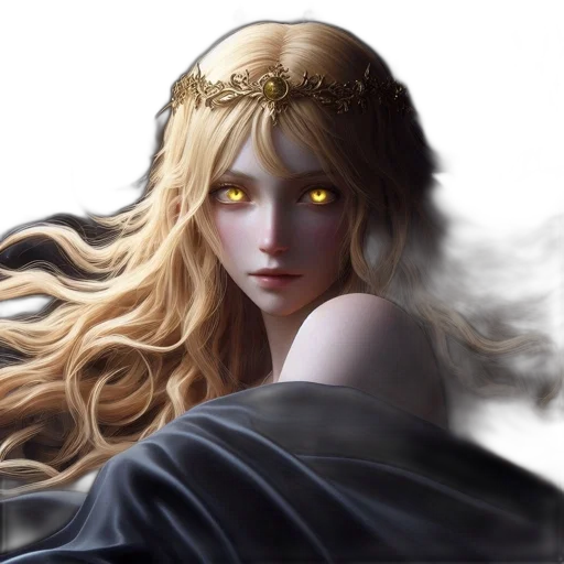 crown, face, fantasy art, concept art transparent PNG cut-out