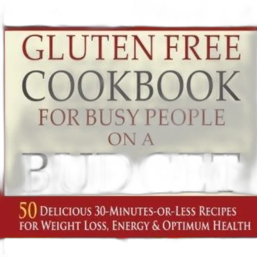 gluten, free, cookbook, busy transparent PNG cut-out