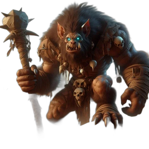 staff, creature, animal, concept art transparent PNG cut-out