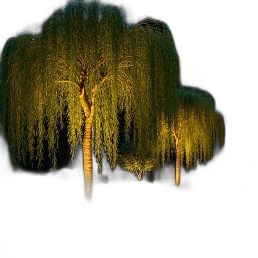 tree, hair, crown, creature transparent PNG cut-out