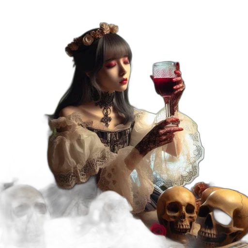 oil painting, fantasy art, photorealistic, concept art transparent PNG cut-out