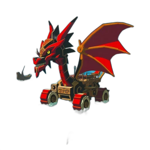 dragon, weapon, creature, staff transparent PNG cut-out