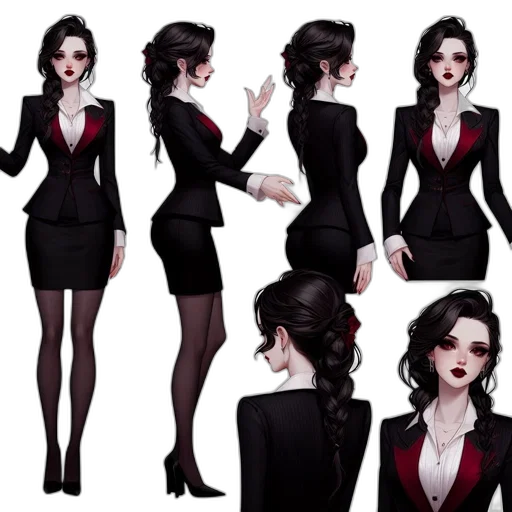 dress, concept art, fantasy art, cartoon transparent PNG cut-out