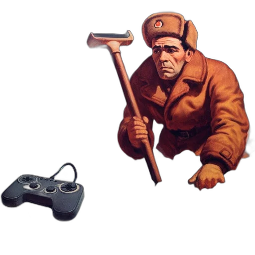staff, weapon, robot, concept art transparent PNG cut-out