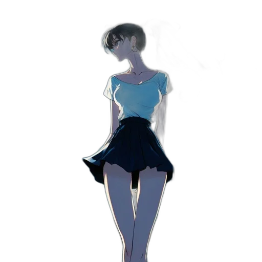 dress, staff, jacket, robot transparent PNG cut-out