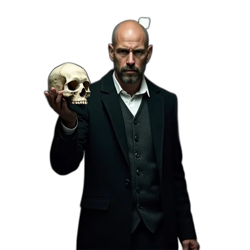 mask, staff, jacket, face transparent PNG cut-out