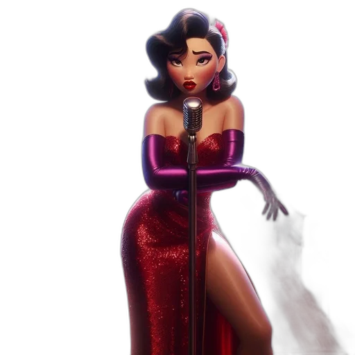 dress, concept art, 3d render, fantasy art transparent PNG cut-out