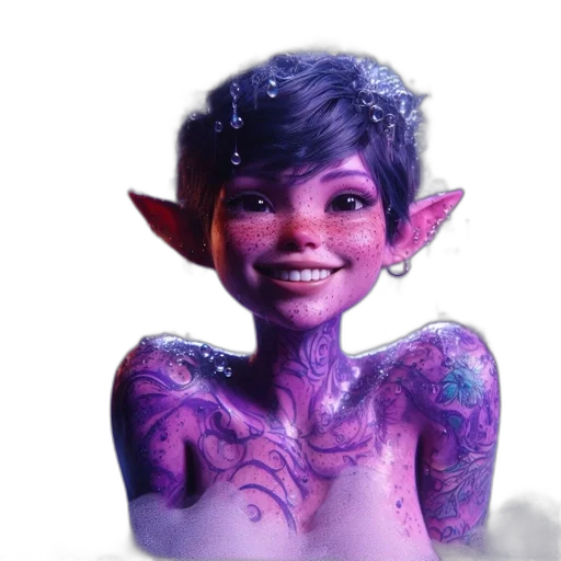 creature, face, dragon, staff transparent PNG cut-out