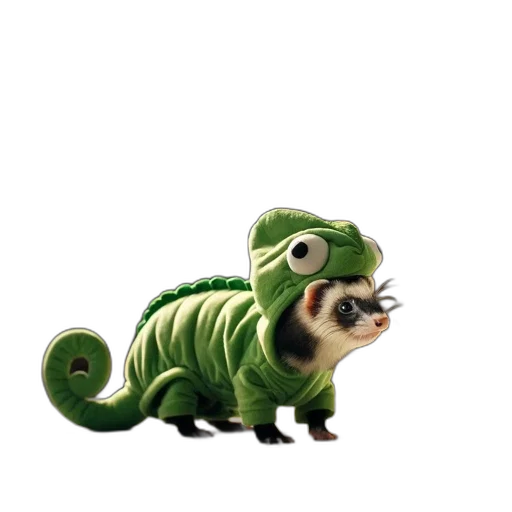 creature, animal, dragon, staff transparent PNG cut-out