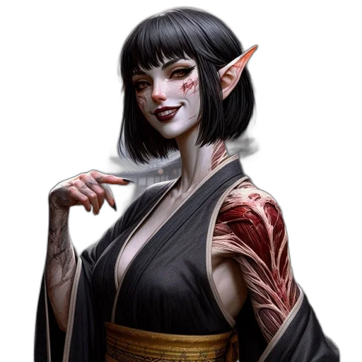 staff, face, mask, fantasy art transparent PNG cut-out
