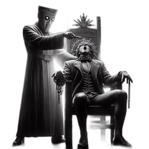 mask, furniture, crown, staff transparent PNG cut-out