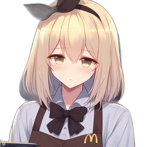 staff, food, face, robot transparent PNG cut-out