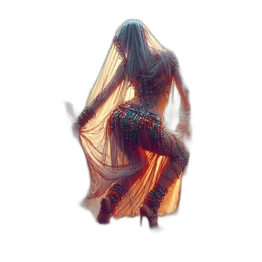 dress, hair, creature, jacket transparent PNG cut-out