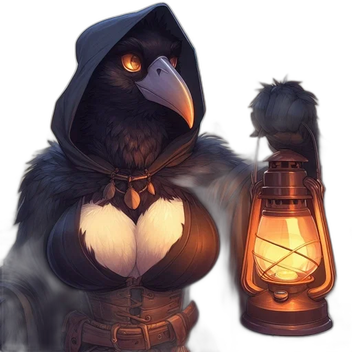 dress, mask, bottle, staff transparent PNG cut-out