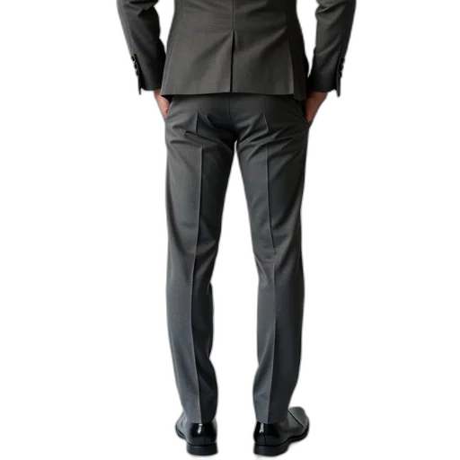 jacket, staff, grey, suit transparent PNG cut-out