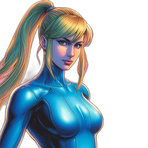 comic book art, concept art, anime, fantasy art transparent PNG cut-out