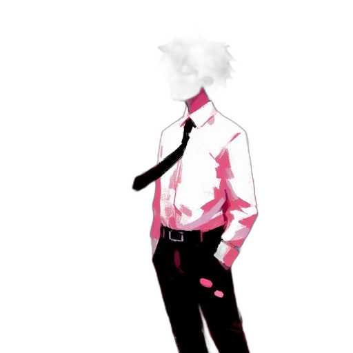 jacket, staff, creature, robot transparent PNG cut-out