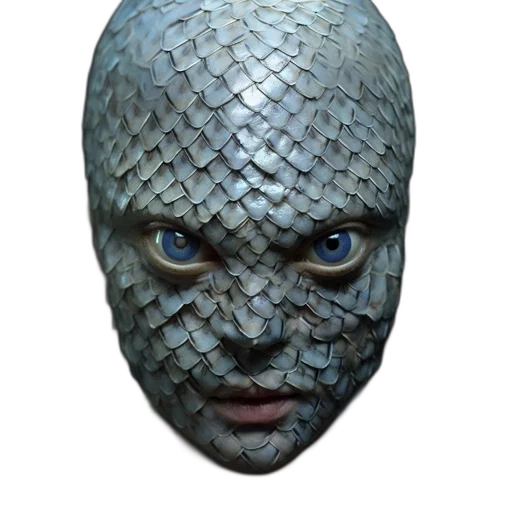 mask, face, dragon, creature transparent PNG cut-out