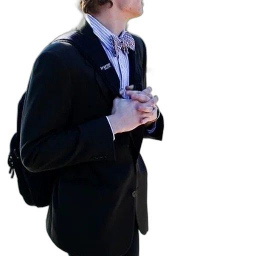 jacket, staff, face, hat transparent PNG cut-out