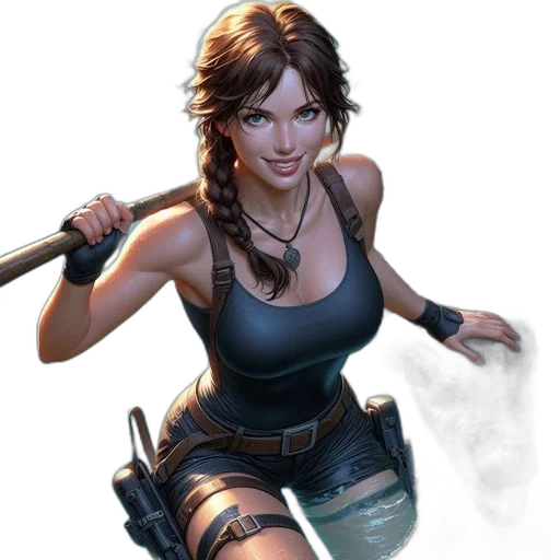 weapon, comic book art, concept art, fantasy art transparent PNG cut-out