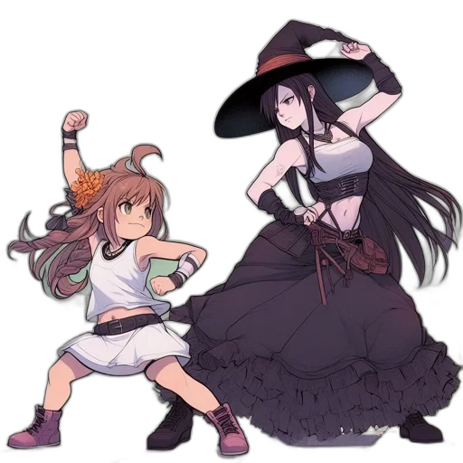 hat, dress, weapon, concept art transparent PNG cut-out