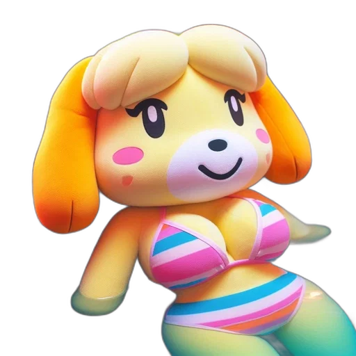animal, dress, creature, staff transparent PNG cut-out