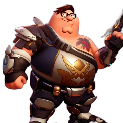 weapon, robot, staff, jacket transparent PNG cut-out