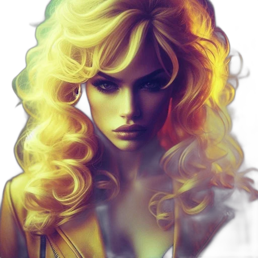 hair, face, photorealistic, fantasy art transparent PNG cut-out
