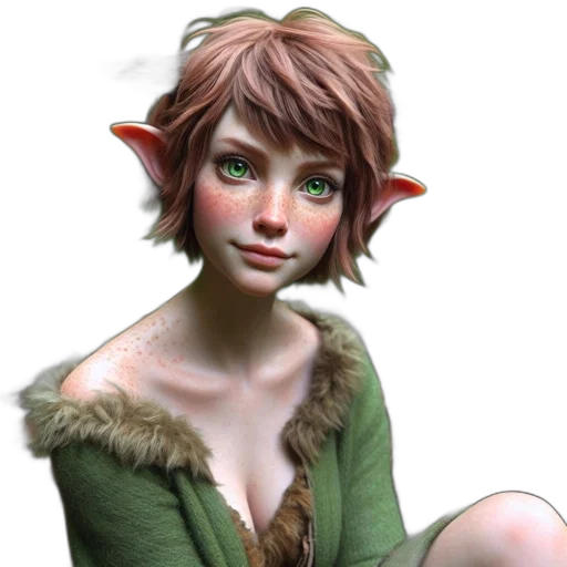 face, staff, fantasy art, concept art transparent PNG cut-out
