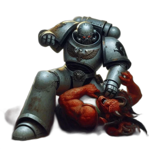 robot, weapon, staff, creature transparent PNG cut-out