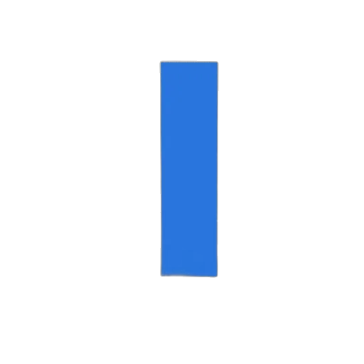 staff, pixel art, blue, bar transparent PNG cut-out