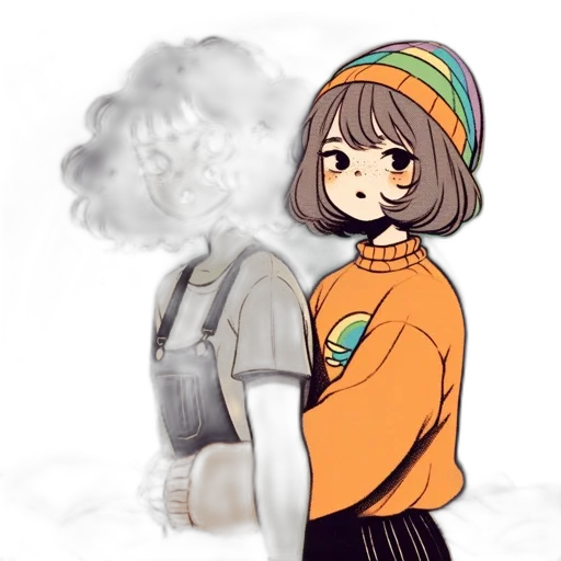 robot, jacket, hat, mask transparent PNG cut-out