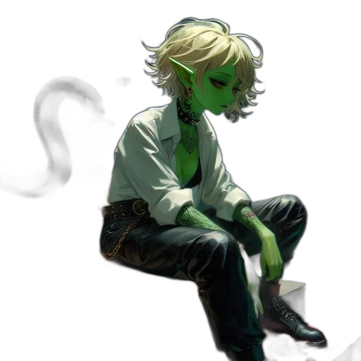 mask, creature, staff, dragon transparent PNG cut-out