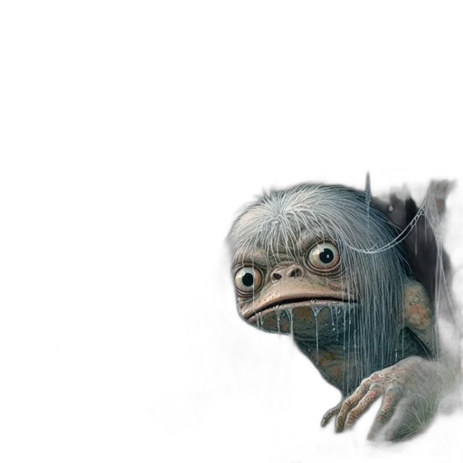 creature, dragon, animal, face transparent PNG cut-out