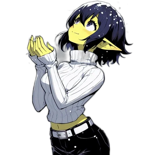 mask, staff, jacket, creature transparent PNG cut-out